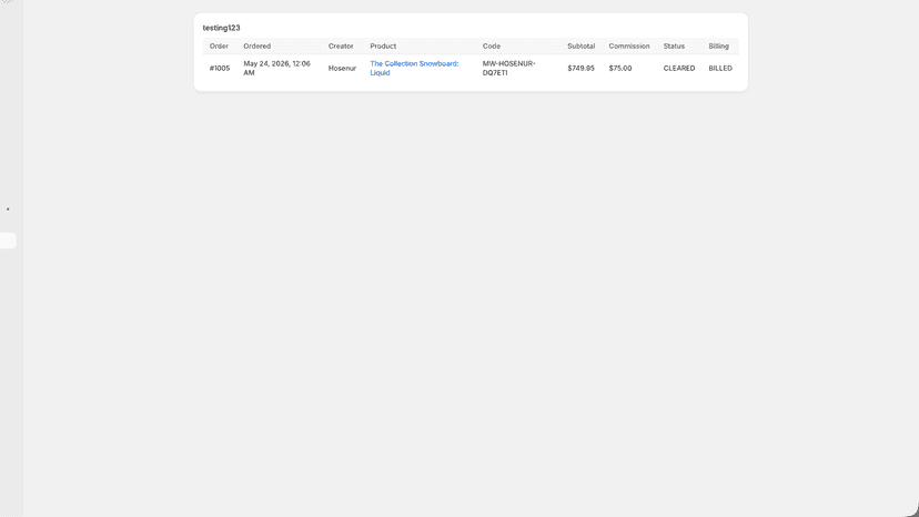 Bills Page