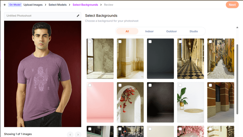 Enhance Backgrounds to refresh old catalogs in On-Model flow