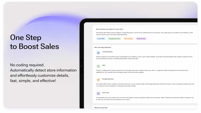 One Step to Boost Sales