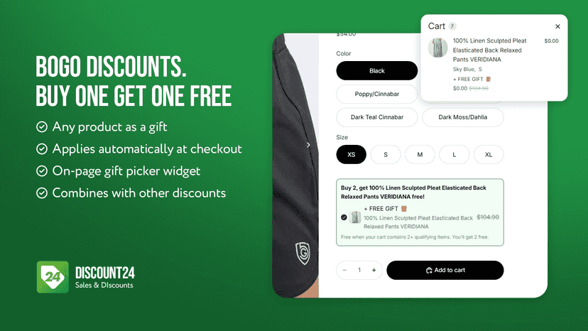 BOGO discounts