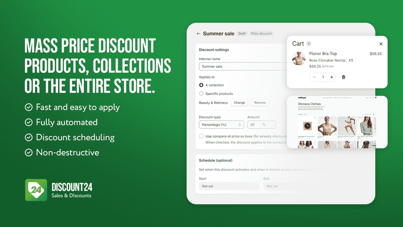 Bulk price discounts