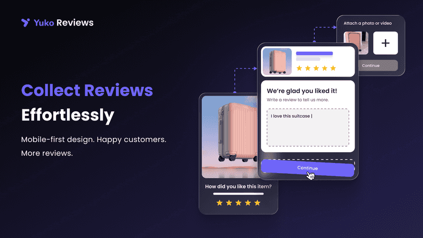 Collect reviews from customers in your Shopify store