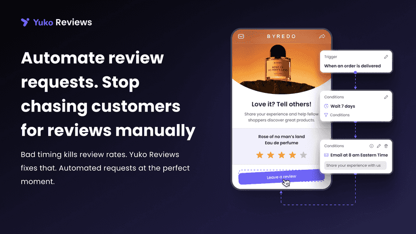 Collect Shopify product reviews on autopilot