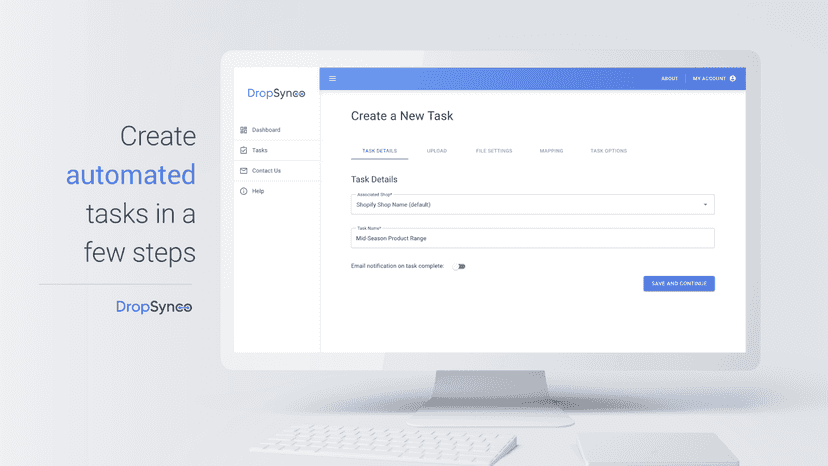 Create automate tasks in multiple steps