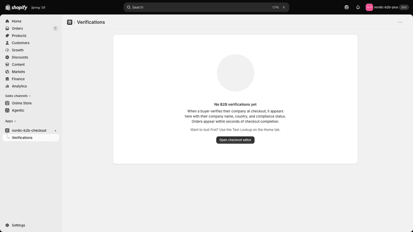 verifications