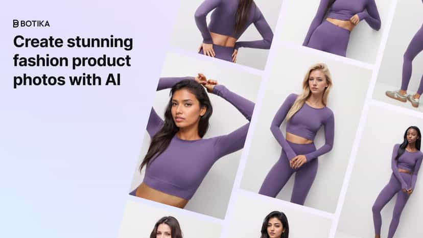 Upgrade your photos using AI fashion models and backgrounds