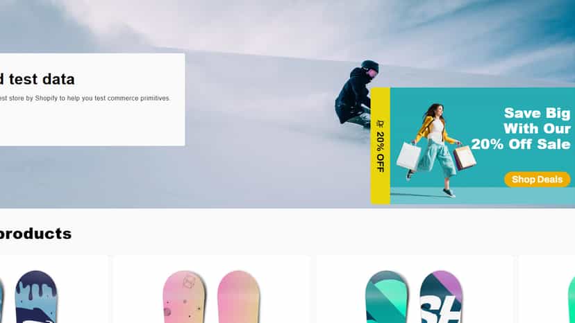 sticky cta overlay right