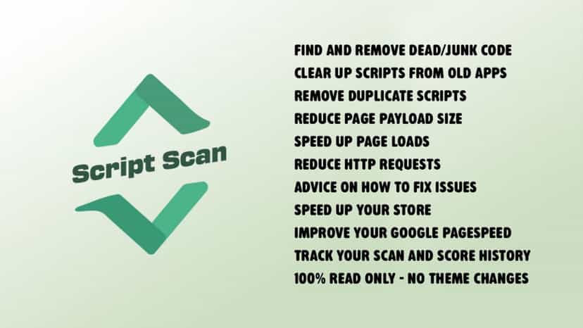 Script Scan - clean up junk code