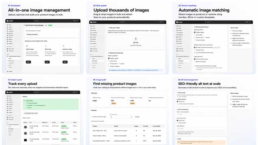 BULK PRODUCT IMAGE MANAGER - ALL FEATURES