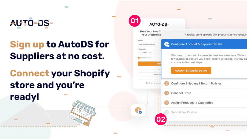 Sign up & connect your store