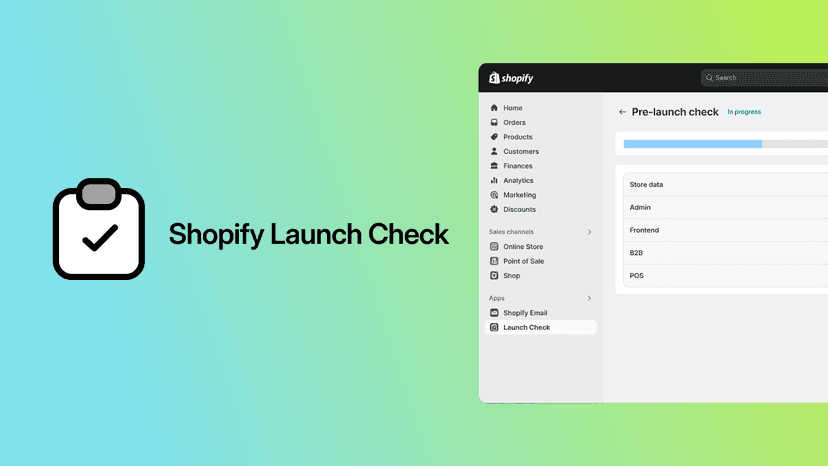 Shopify Launch Check - Launch with confidence!