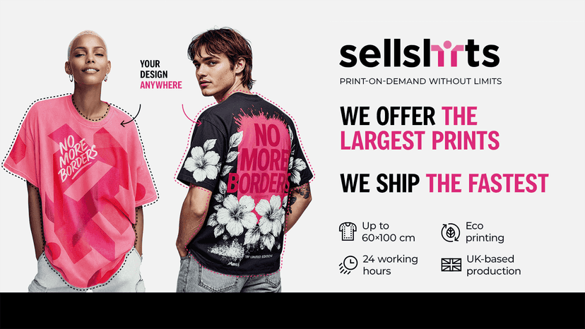 Print on demand t-shirts