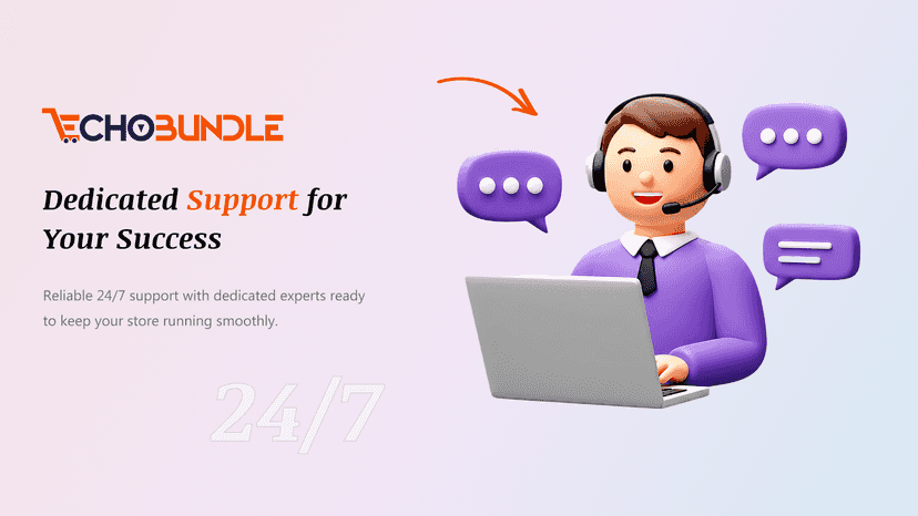Dedicated support for your success by echo bundles