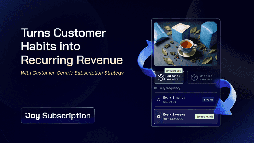 Turn customer habit into recurring revenue