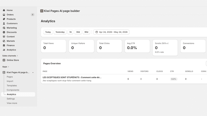Analytics
