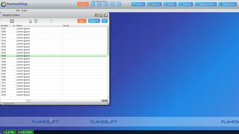 Get a comprehensive view of your shipping operations with our in