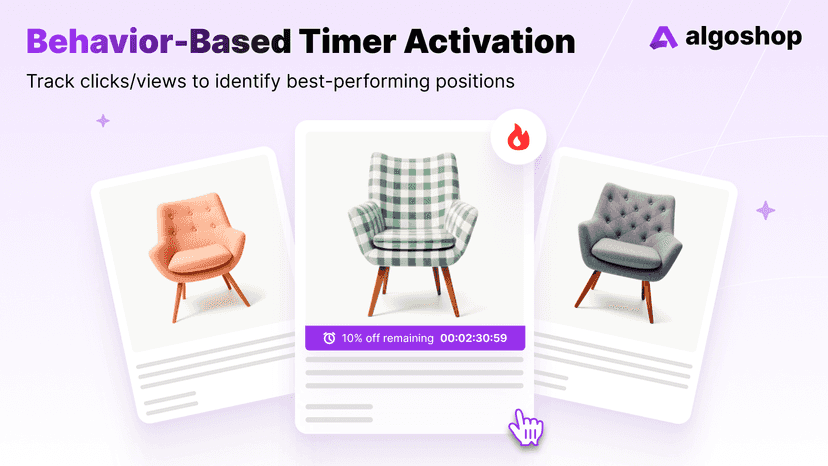 Trigger countdowns when users browse specific pages/products