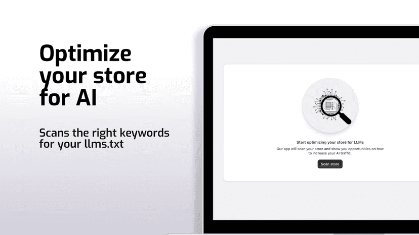 Optimize your store for AI