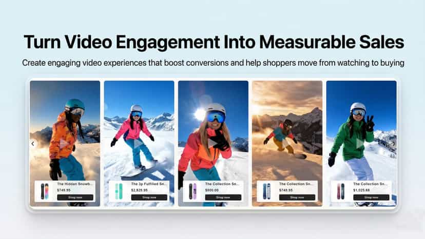 Turn video engagement into measurable sales