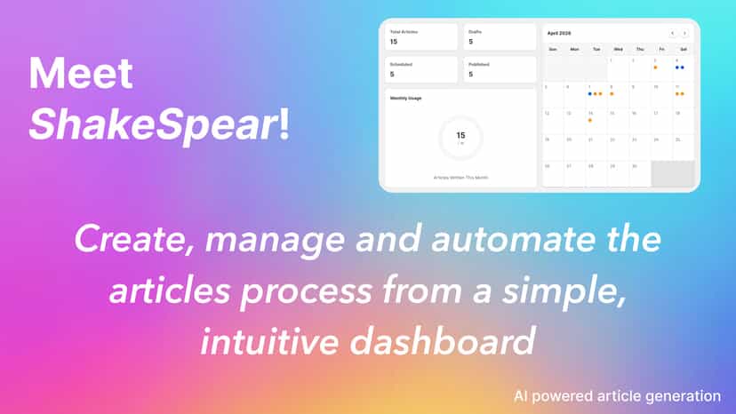 AI tool generating blog content for ecommerce stores