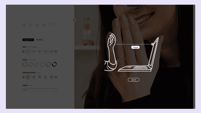 Market Leaders in Virtual Ring Try-On and AR Technology