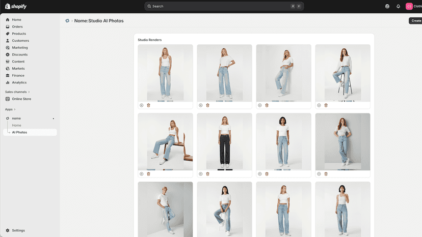 AI Apparel Models