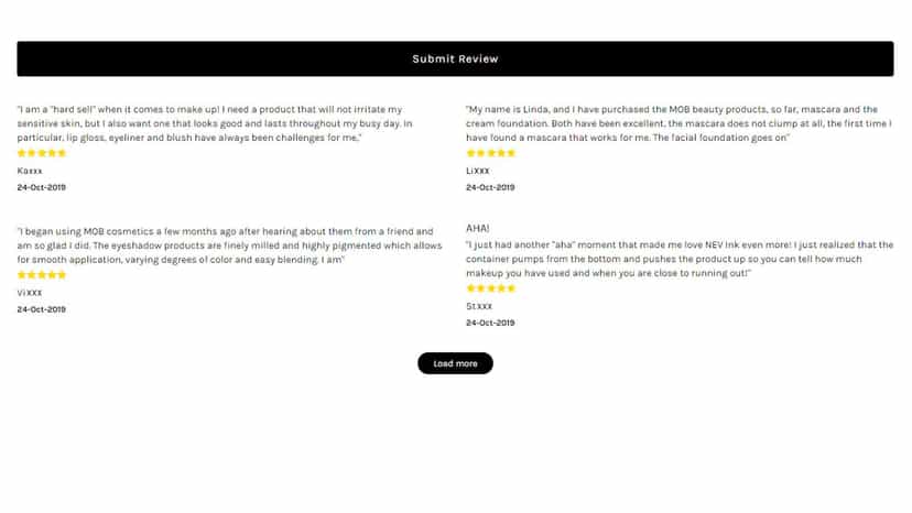Testimonial front-end 3