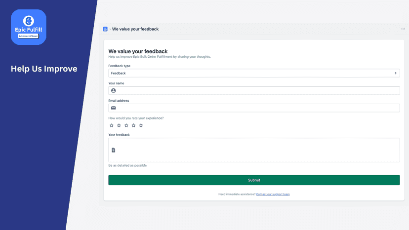 Give your value feedback