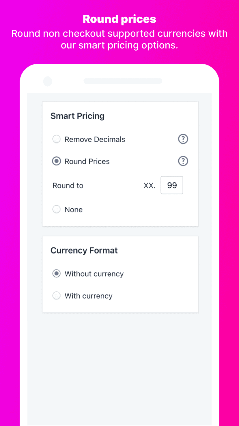 multicurrency, multi-currency, converter, currency selector