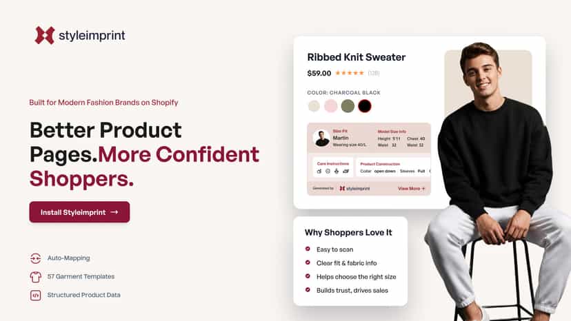 Better product pages, more confident shoppers