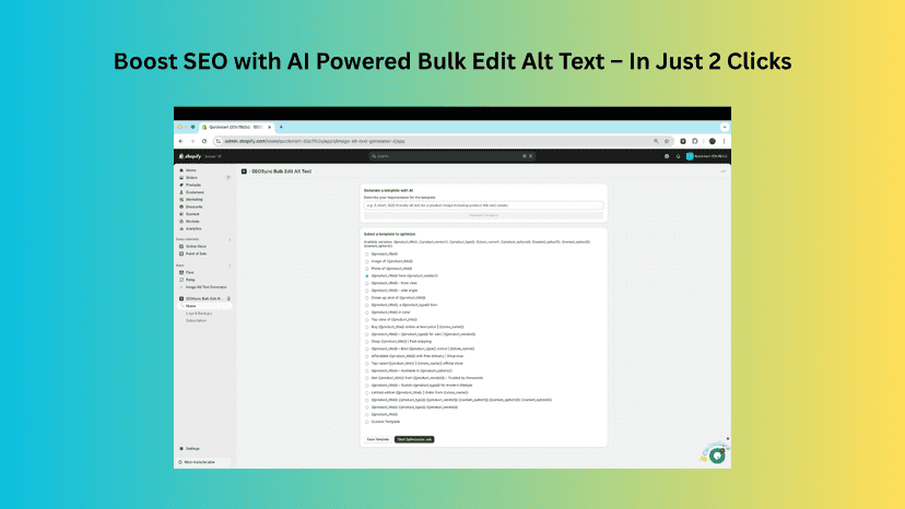 AI POWERED SEO BULK EDIT ALT IMAGE TEXT