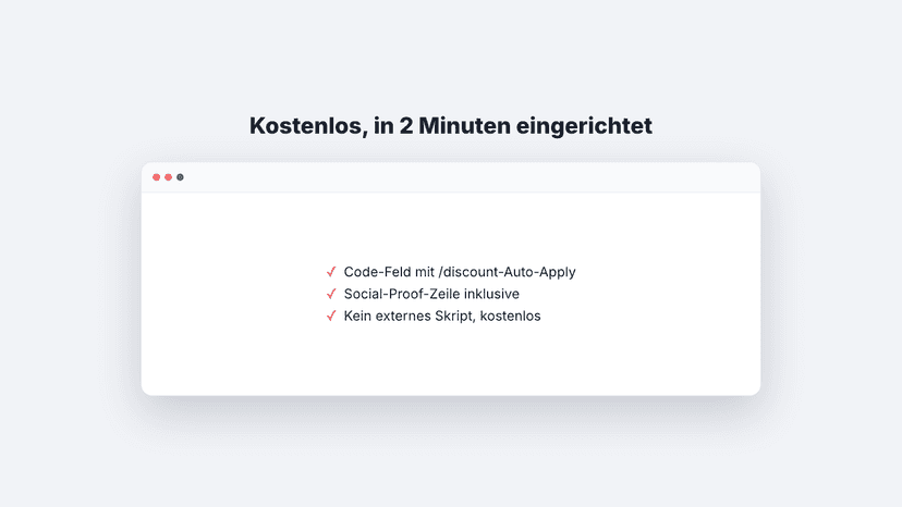 Funktionen der Influencer-Rabattcode-Box im Theme-Editor