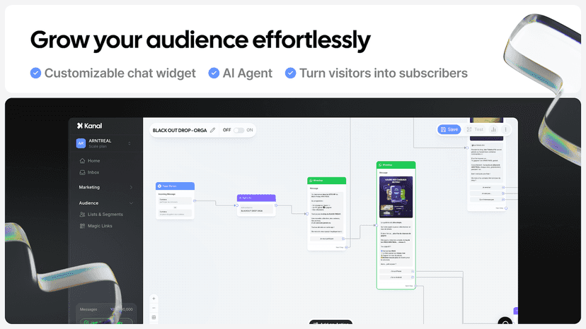 Grow your WhatsApp audience with opt-in widget