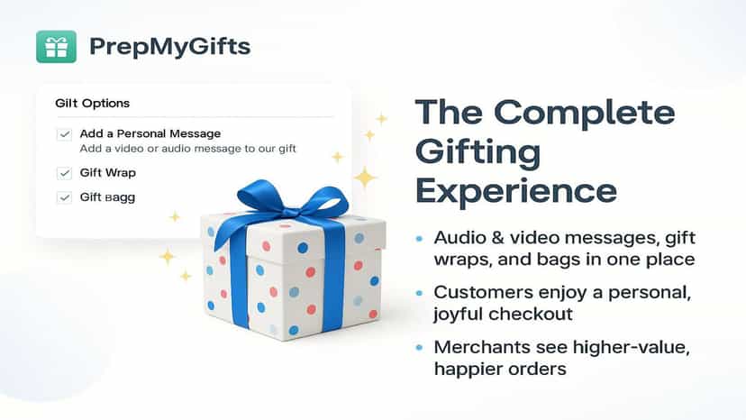 Attach a personalized message to your gifts!!
