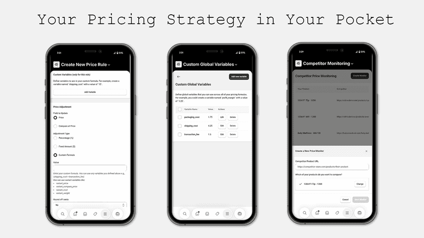 DX Profit Margin Editor Pro Mobil Version
