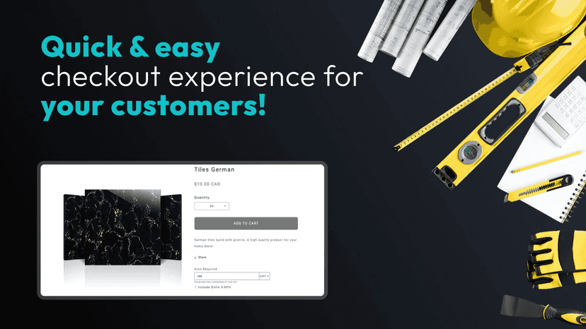 Quick and Easy Checkout experience