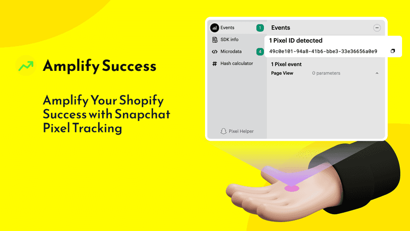 install Snapchat pixel code