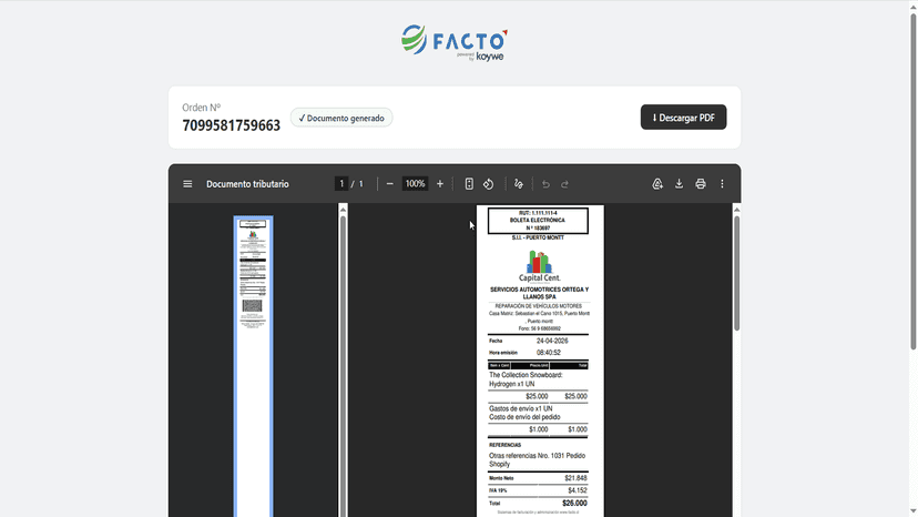 invoice