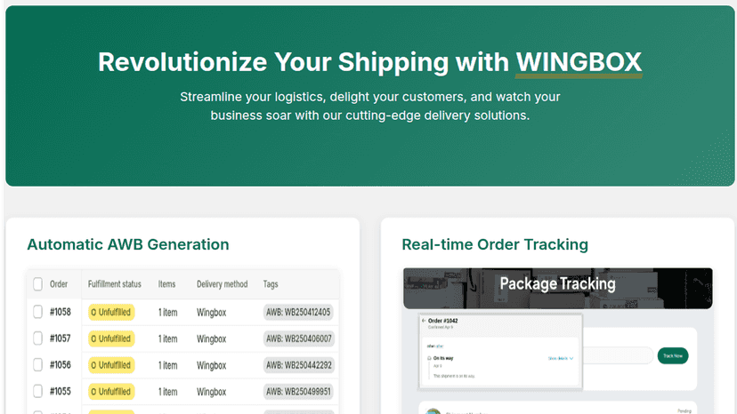 WINGBOX Home Page