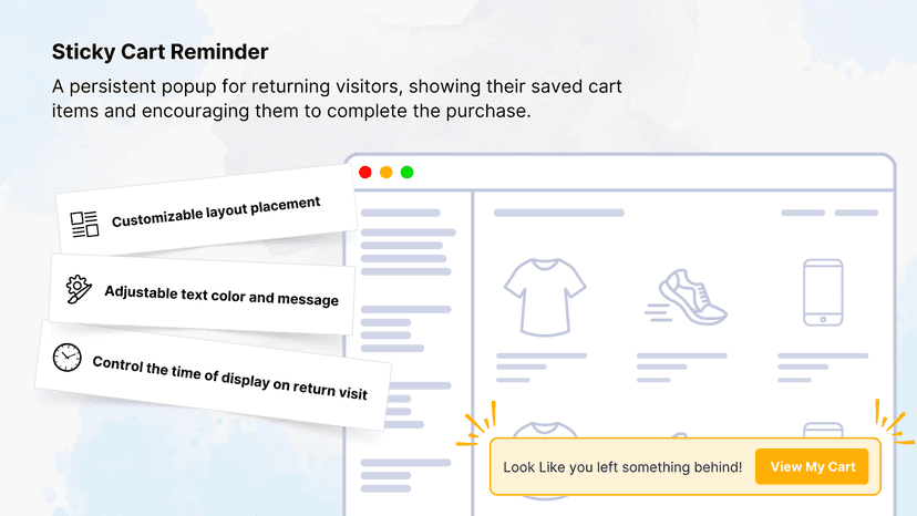 Sticky Cart Reminder