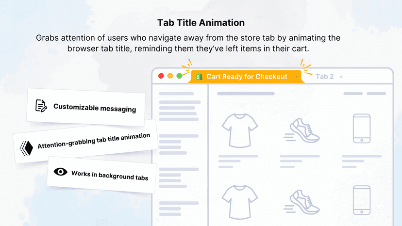 Tab Title Animation Reminder