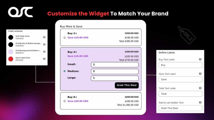 Widget Customization