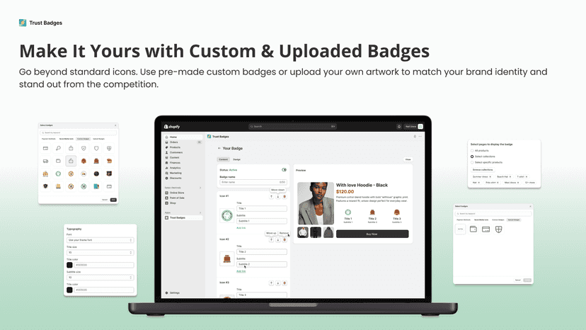 custom badge