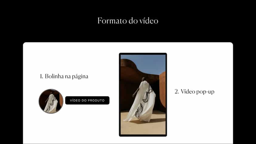 Formato do vídeo
