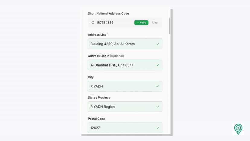 Auto-fill Complete Address