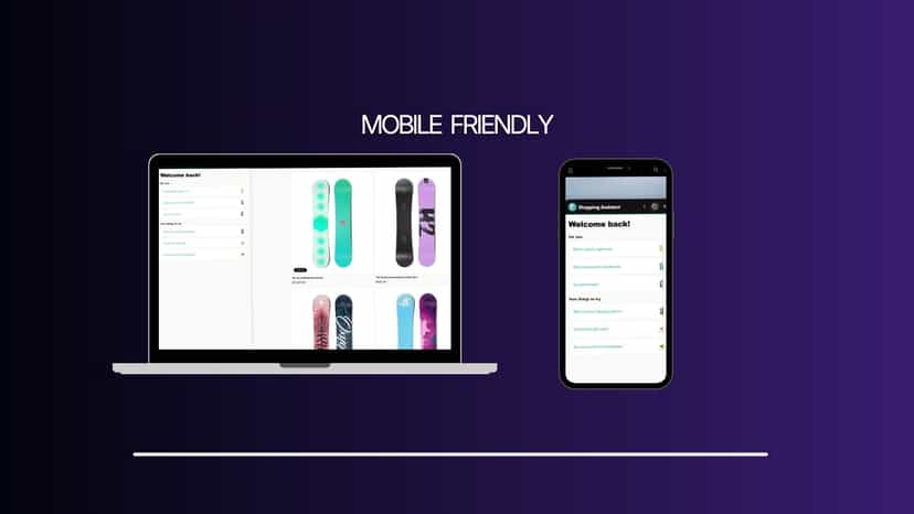 Frontkick mobile friendly shopping assistant