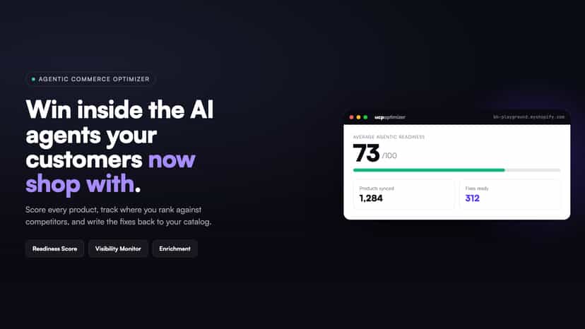 Win inside the AI agents your customers now shop with
