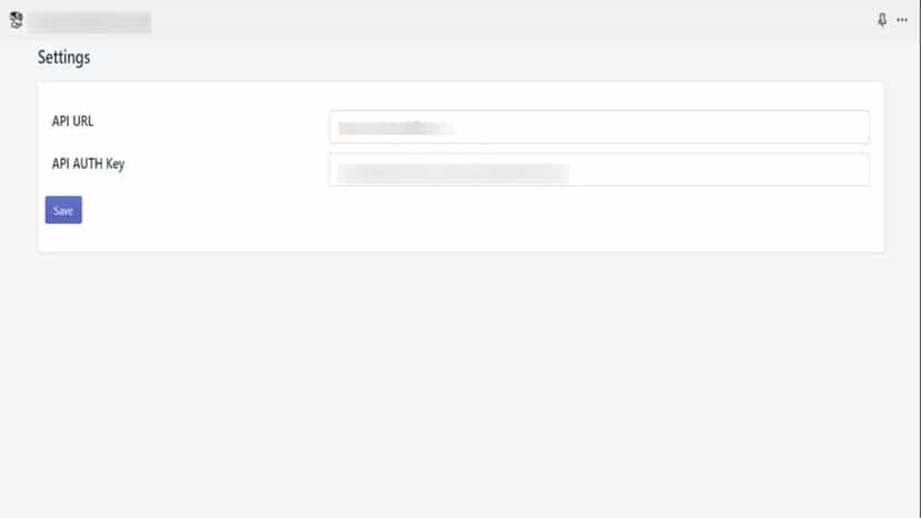TR Fulfillment Settings page