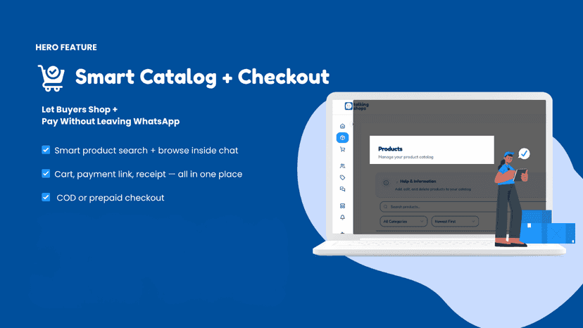 Smart Catalog + Checkout