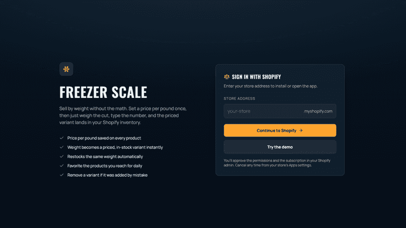 connect shopify store
